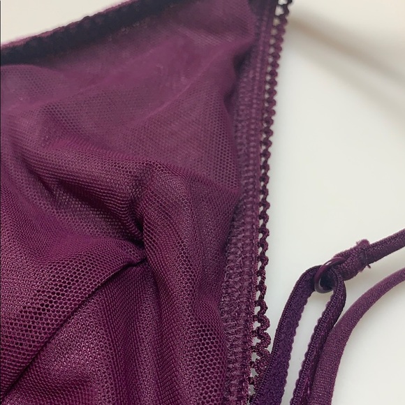 Victoria Secret | Violet Crushed Velvet Bralette S - Picture 13 of 13